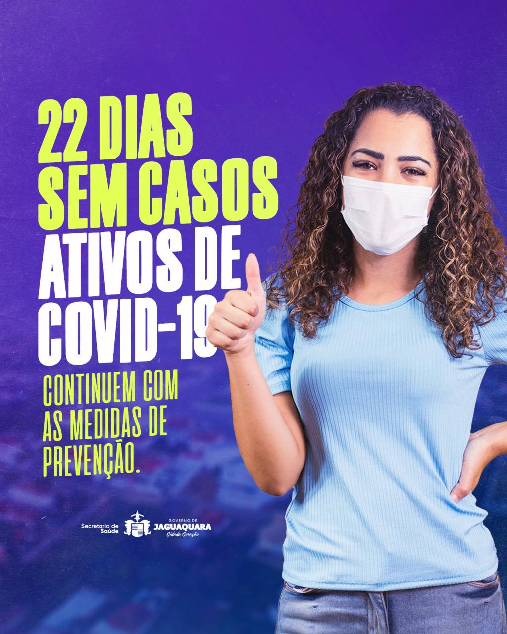 22 dias sem casos ativos