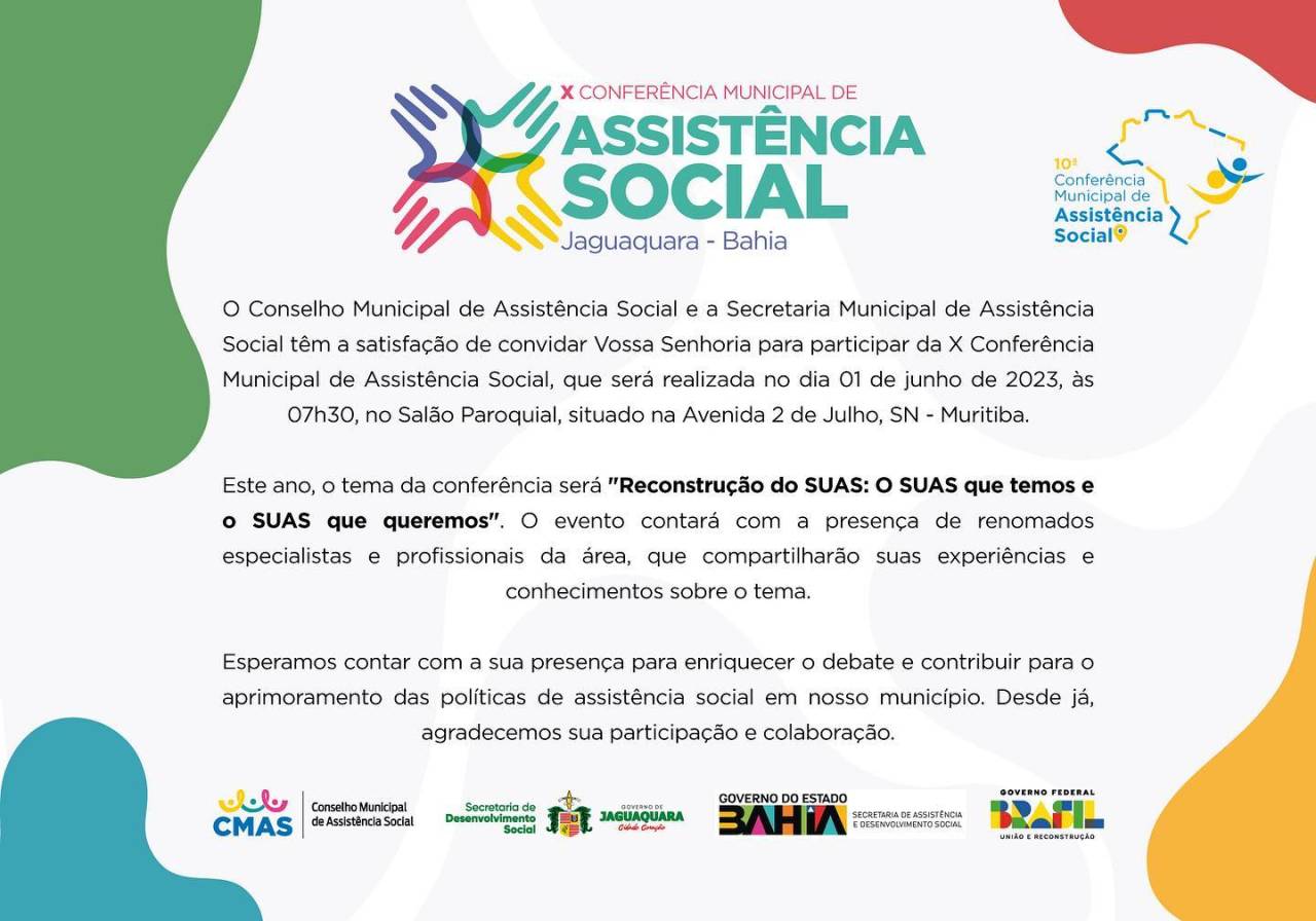 X Conferência de Assistência Social