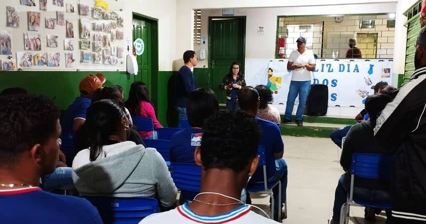 O Diretor de Esportes, Joelson Gomes esteve realizando, a Convite da Escola Rural de IPiúna, um…