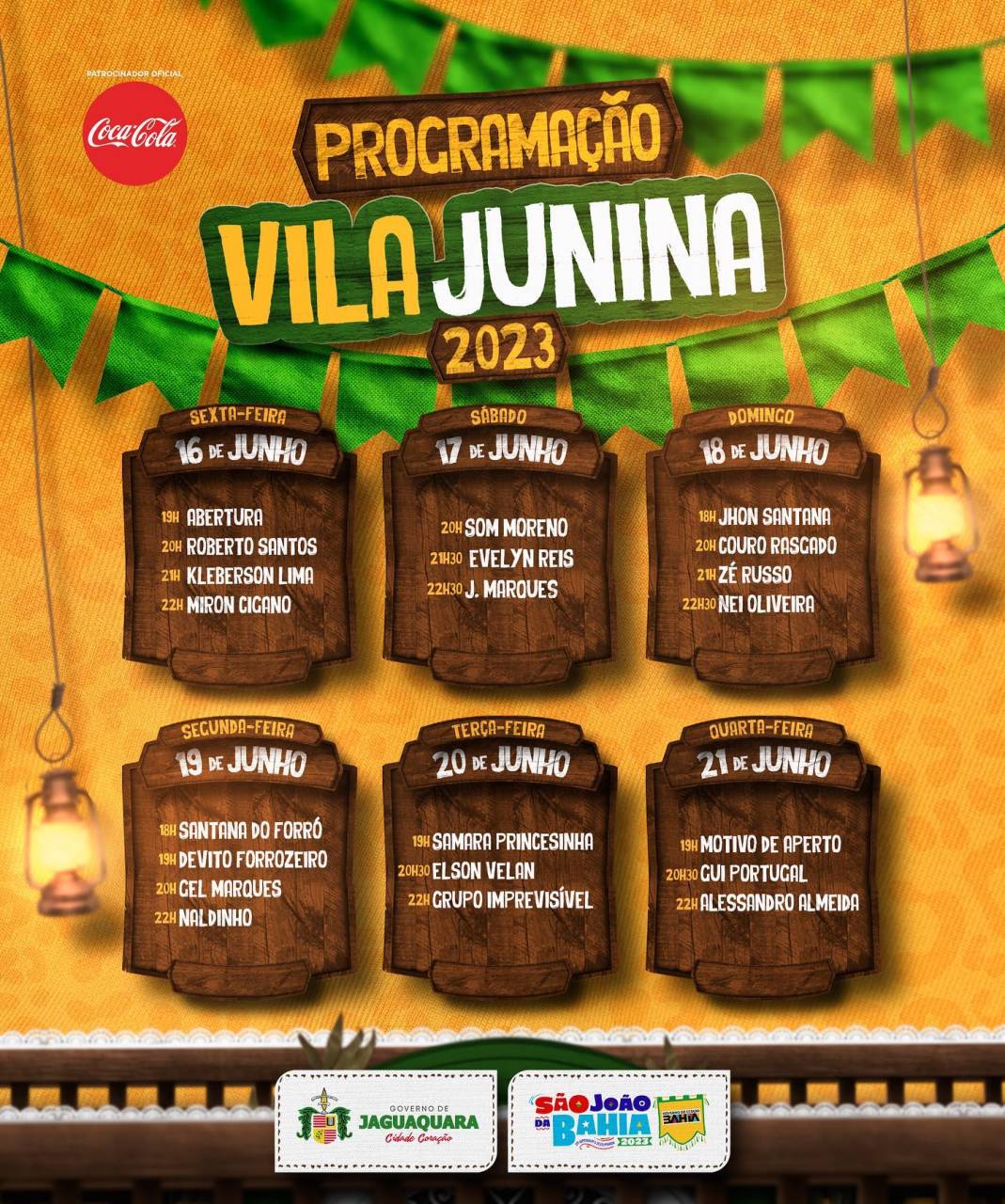 Abertura da Vila Junina!  Dia 16 de junho, venha se divertir com o melhor do forró tradição…