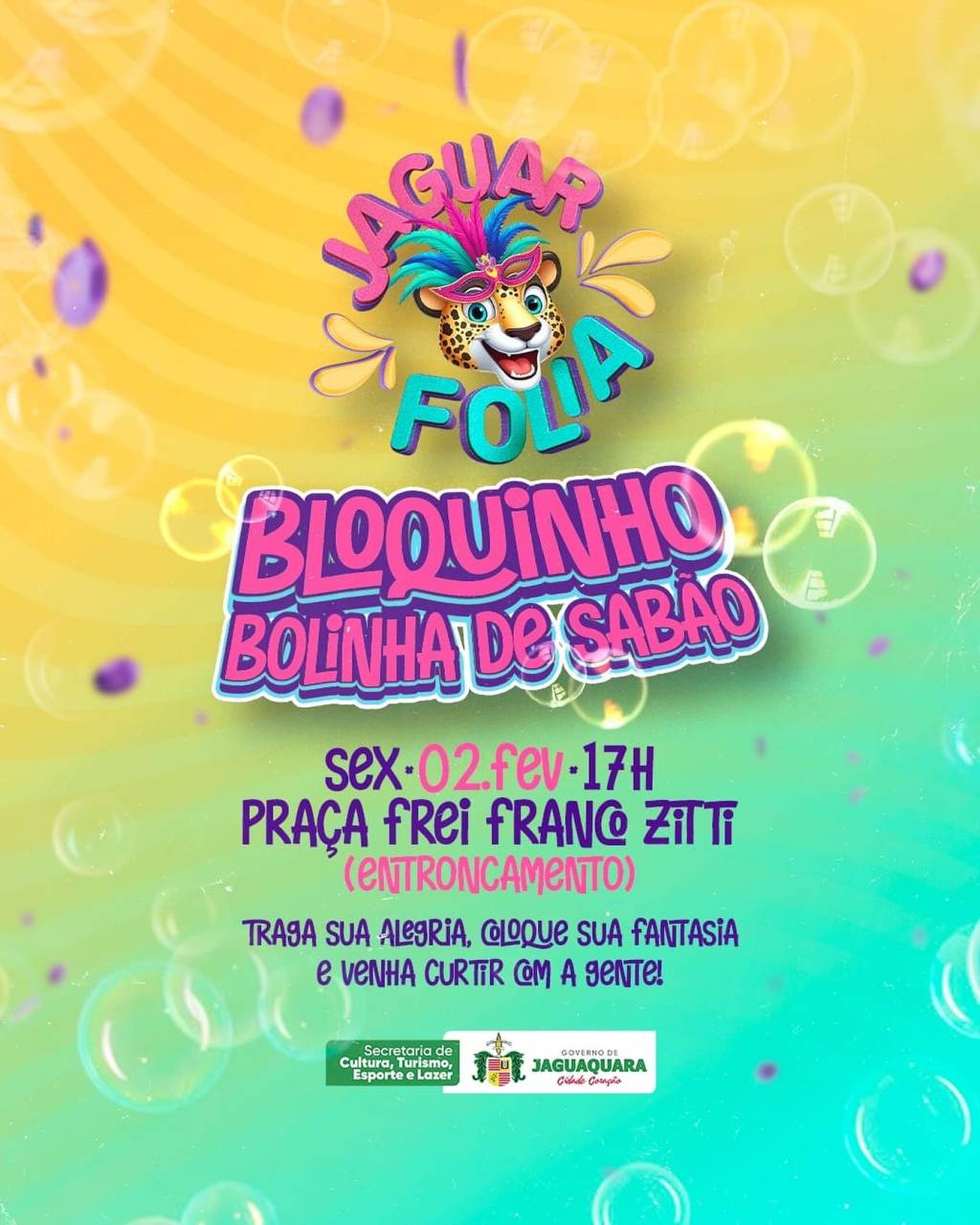 Dando Início a nossa programação de Carnaval, estaremos realizando no Entroncamento…