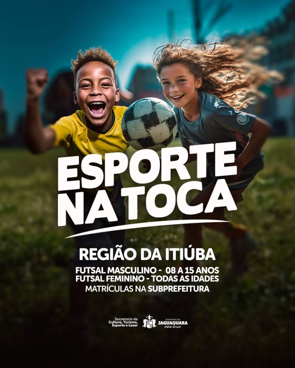 A Secretaria de Cultura, Turismo, Esporte e lazer dará início ao Projeto Esporte na toca,…